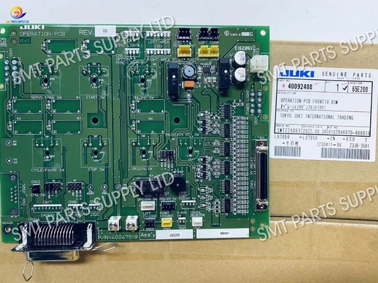 خرید برد مدار چاپی JUKI Operation Front10 ASM 40092408 SMT قطعات یدکی اصلی نو استفاده شده online manufacture